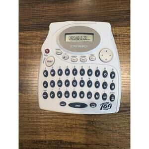 Dymo LetraTag QX50 Label Printer Machine Maker Electronic Working MIS 1